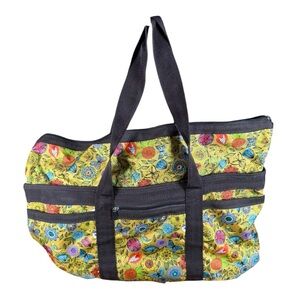 Braciano Yellow‎ Floral Tote Bag